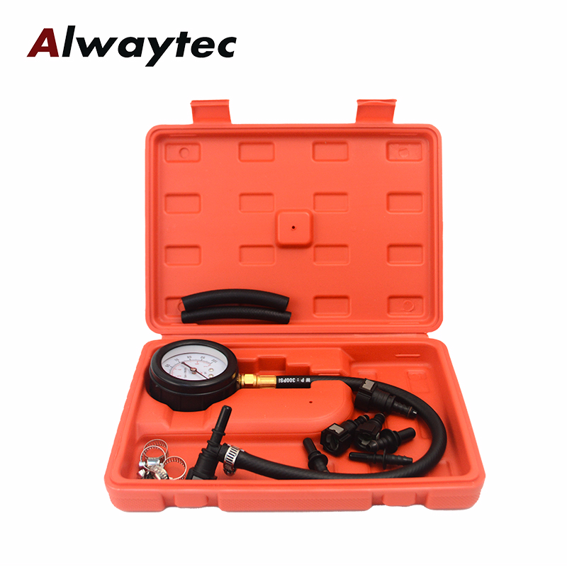 Fuel Pump Pressure Vacuum Tester Gauge - Automotive Engine Vacuum Fuel Pump Pressure