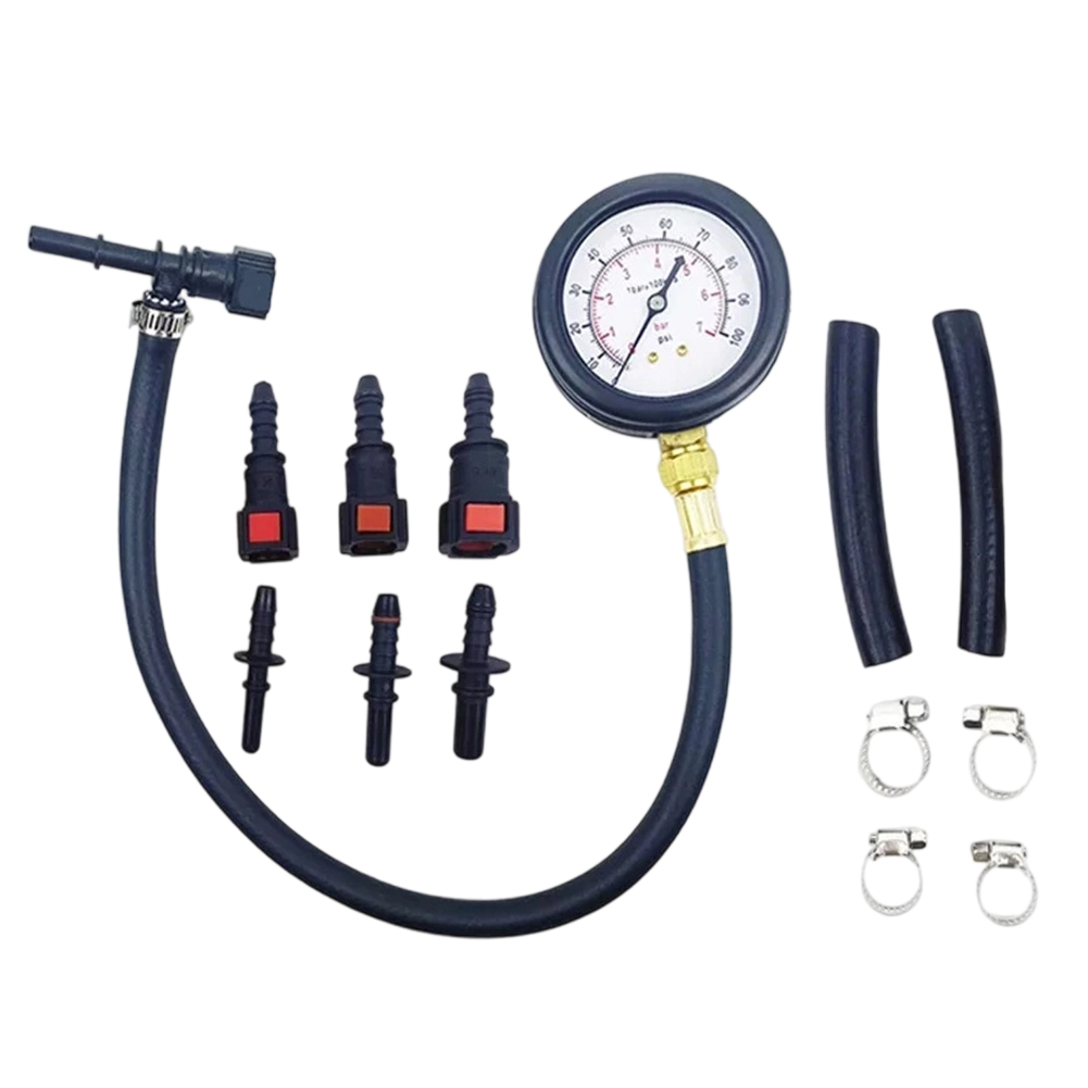 Fuel Pressure Test Gauge Kit Automotive - Automotive Diagnostic Test Kit Fuel System