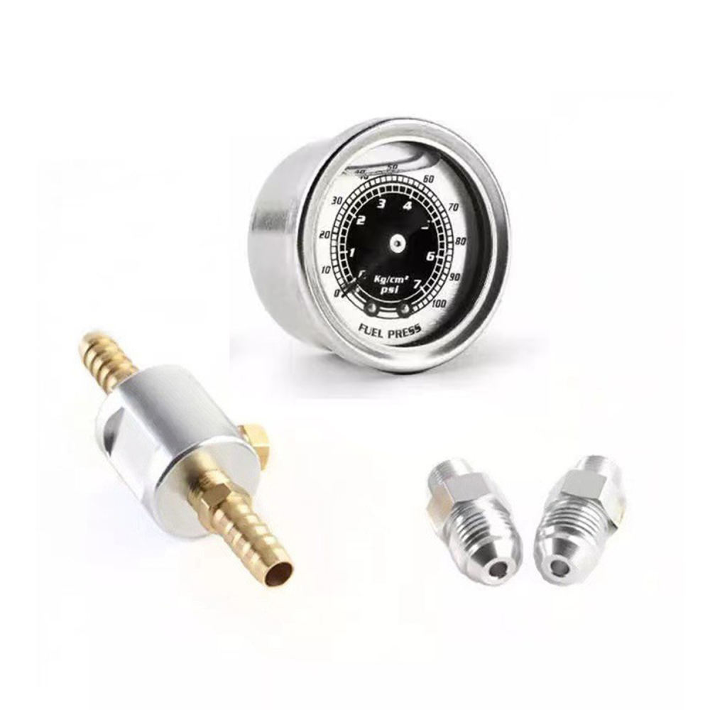 Fuel Pressure Test Gauge Kit Automotive - Universal Fuel Pressure Gauge Kit 0