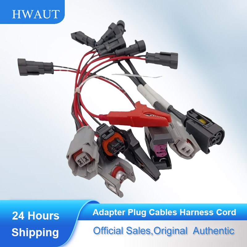 Diesel Common Rail Injector Tester Nozzle - 7pcs/Lot Common Rail Injector Tester Cable