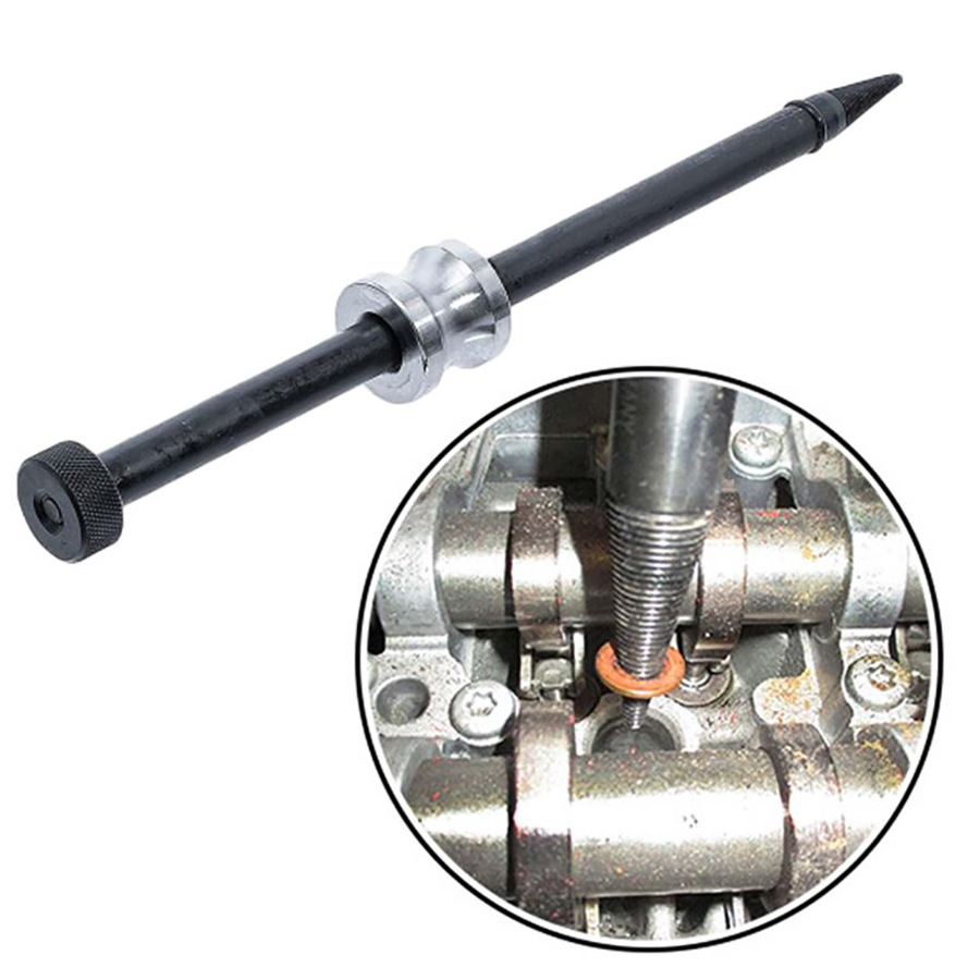 Fuel Injector Removal Tool Puller Slide - Injector Seal Puller Steel Cone Thread