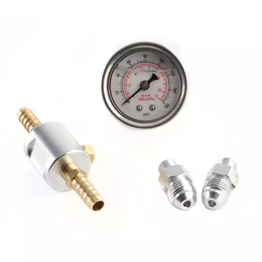 Fuel Pressure Test Gauge Kit Automotive - Automotive Fuel Pressure Testing Gauge 0