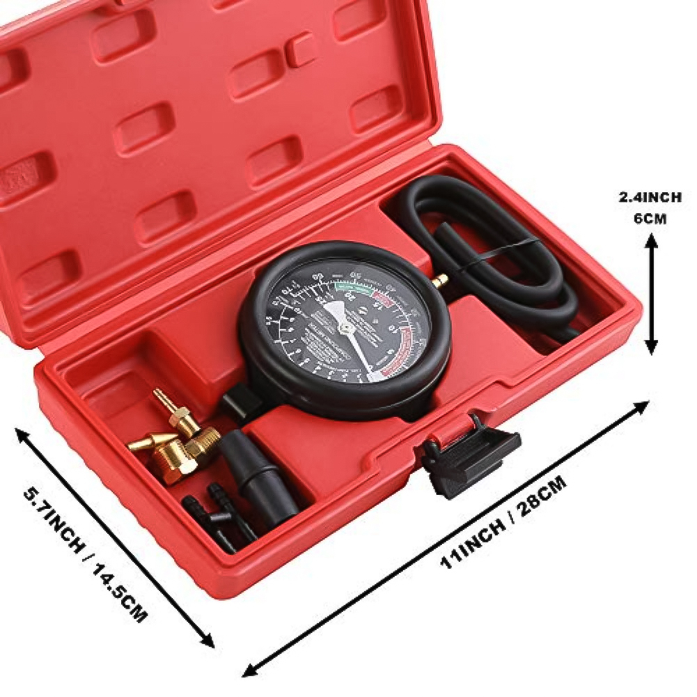 Fuel Pump Vacuum Tester Gauge  - Fuel Pump Pressure Vacuum Tester Gauge review and price