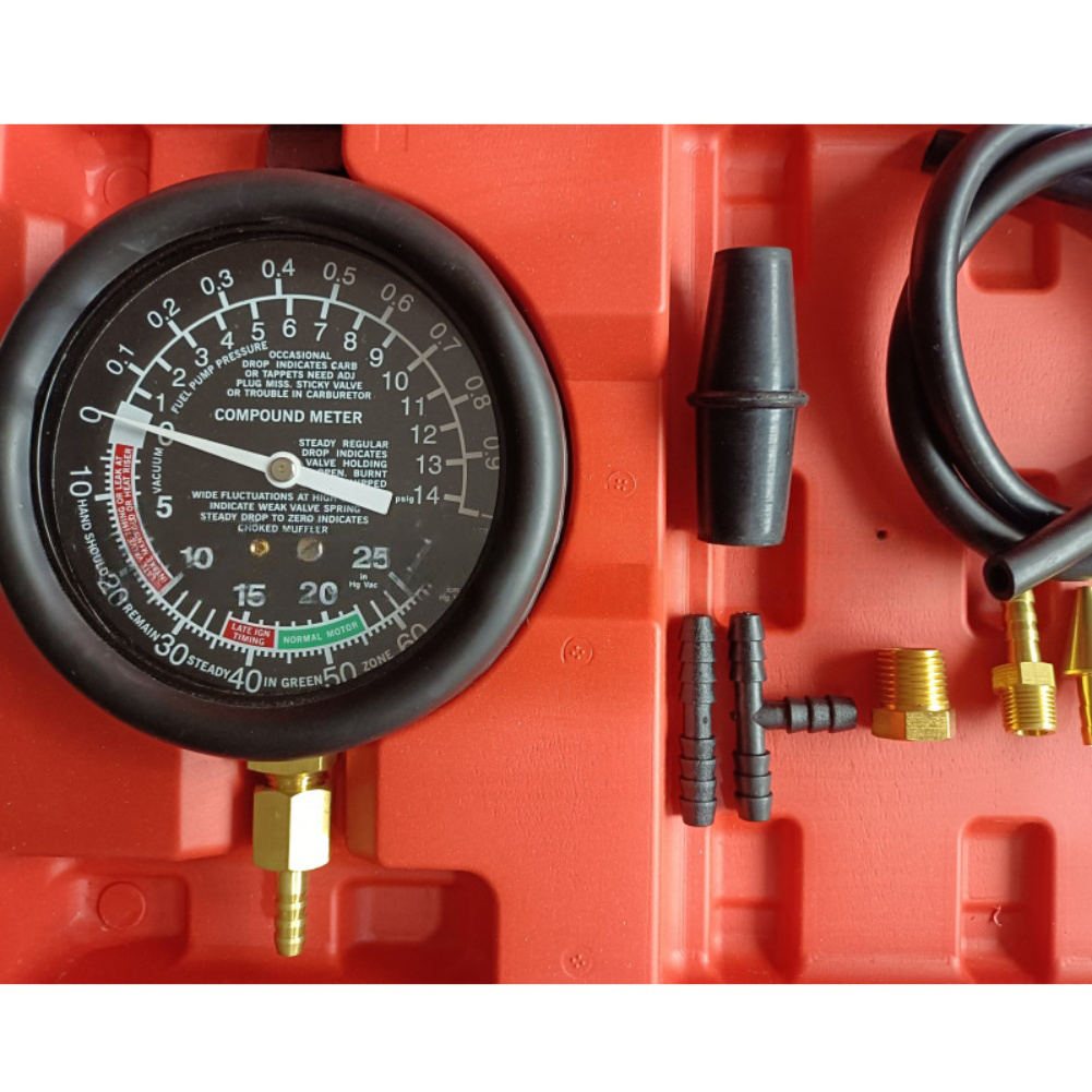 Fuel Pump Vacuum Tester Gauge  - Fuel Pump Pressure Vacuum Tester Gauge review and price