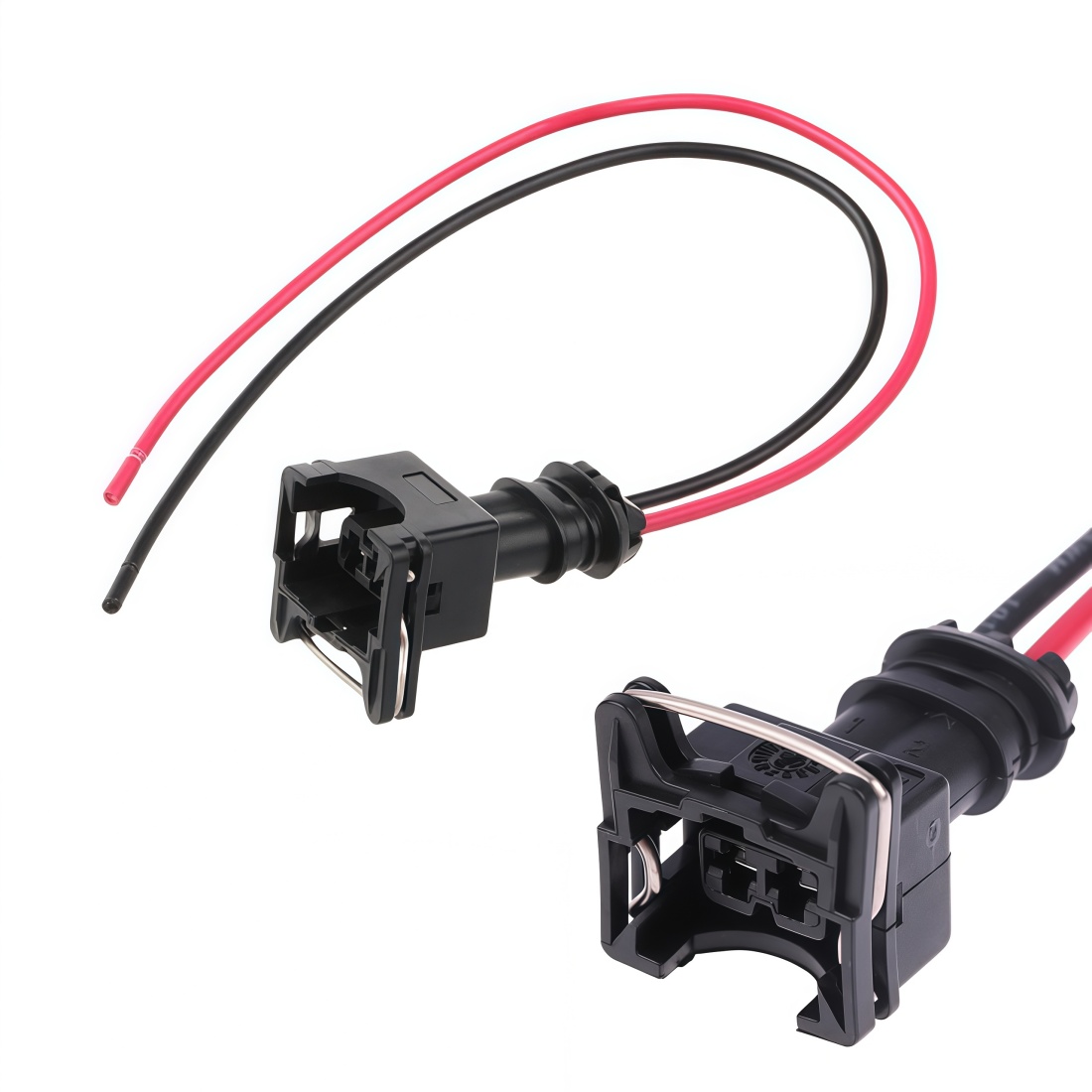 10 PCS 2 Pin EV1 Fuel Injector - Fuel Injector Wiring Harness Plug Pigtail review and price