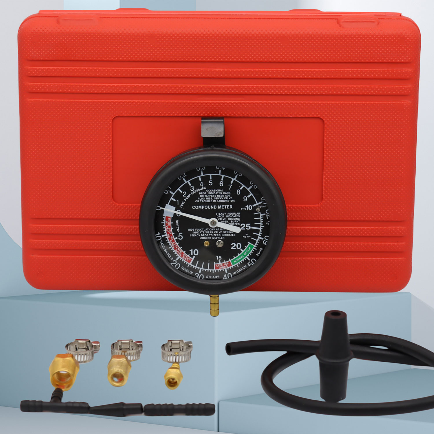 Fuel Pump Tester and Automotiv - Fuel Pump Pressure Vacuum Tester Gauge review and price