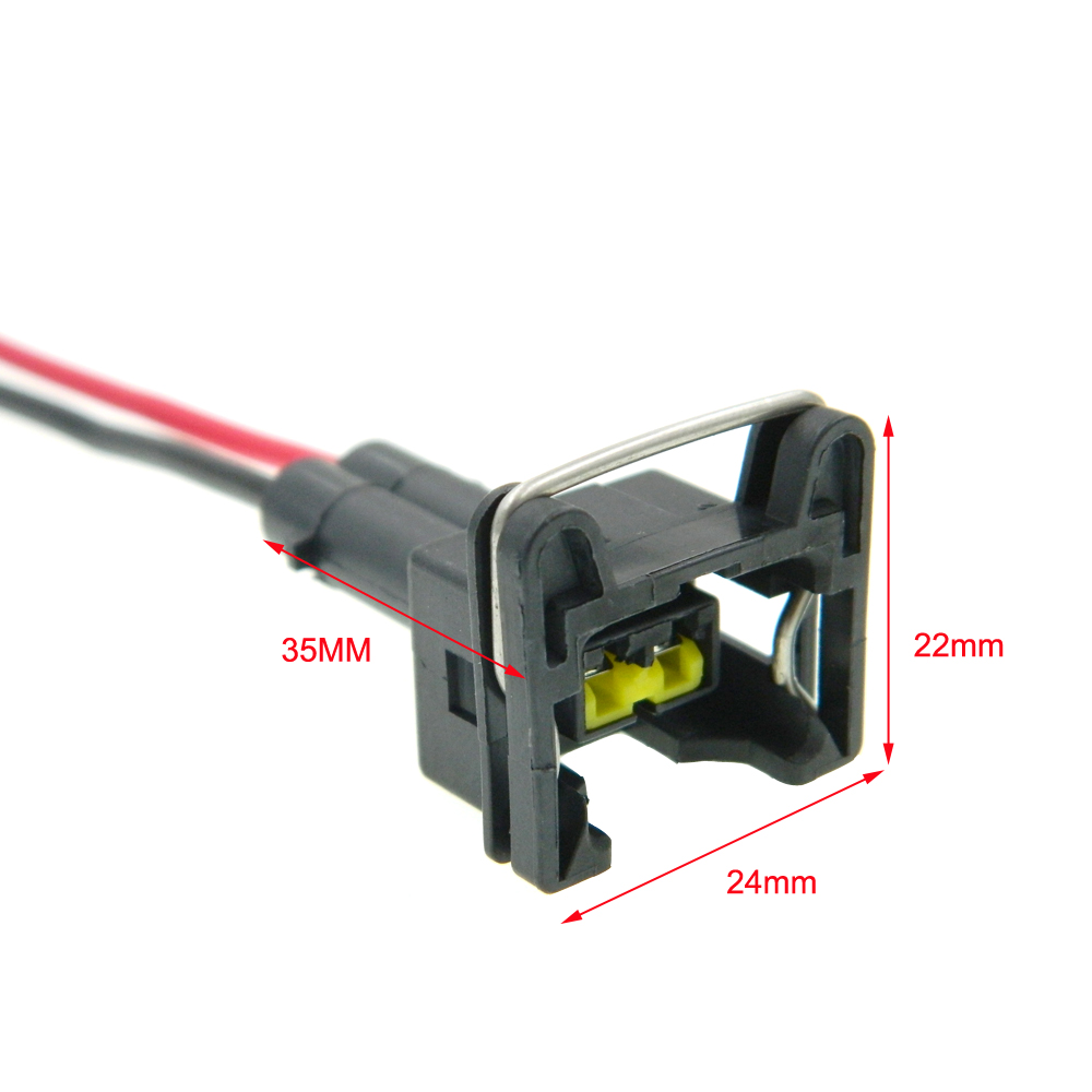 X5/10 Fuel Injector Connector  - Fuel Injector Wiring Harness Plug Pigtail review and price