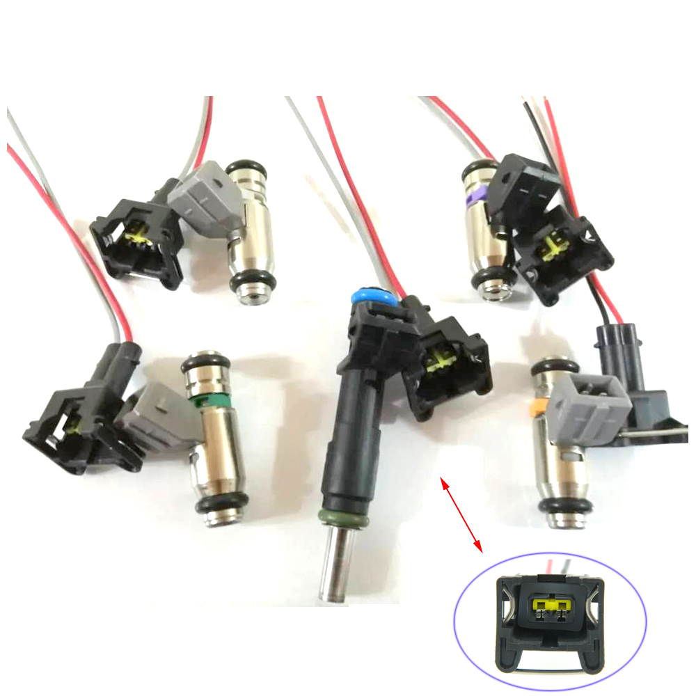 X5/10 Fuel Injector Connector  - Fuel Injector Wiring Harness Plug Pigtail review and price