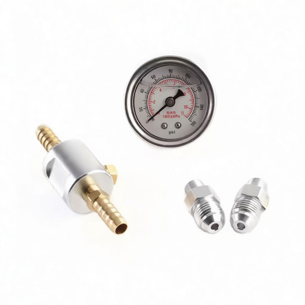 Universal Fuel Pressure Gauge  - Fuel Pressure Test Gauge Kit Automotive review and price