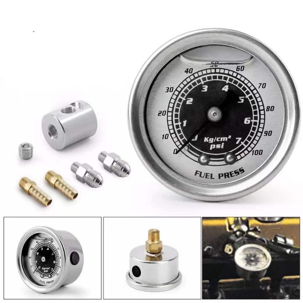 Liquid Pressure Testing Gauge  - Fuel Pressure Test Gauge Kit Automotive review and price