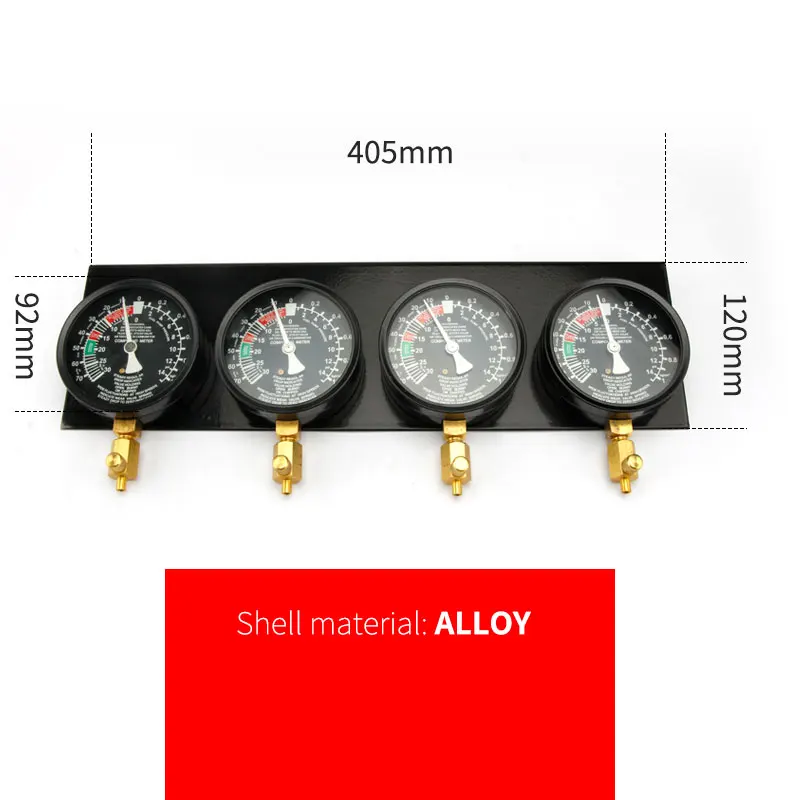 4 Cylinders Motorcycle Fuel Pu - Carburetor Synchronous Vacuum Gauge Balance review and price