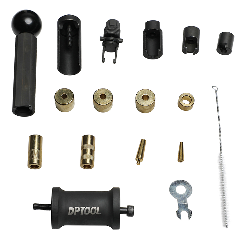 18-Piece Set of Fuel Injector  - Fuel Injector Removal Tool Puller Slide review and price