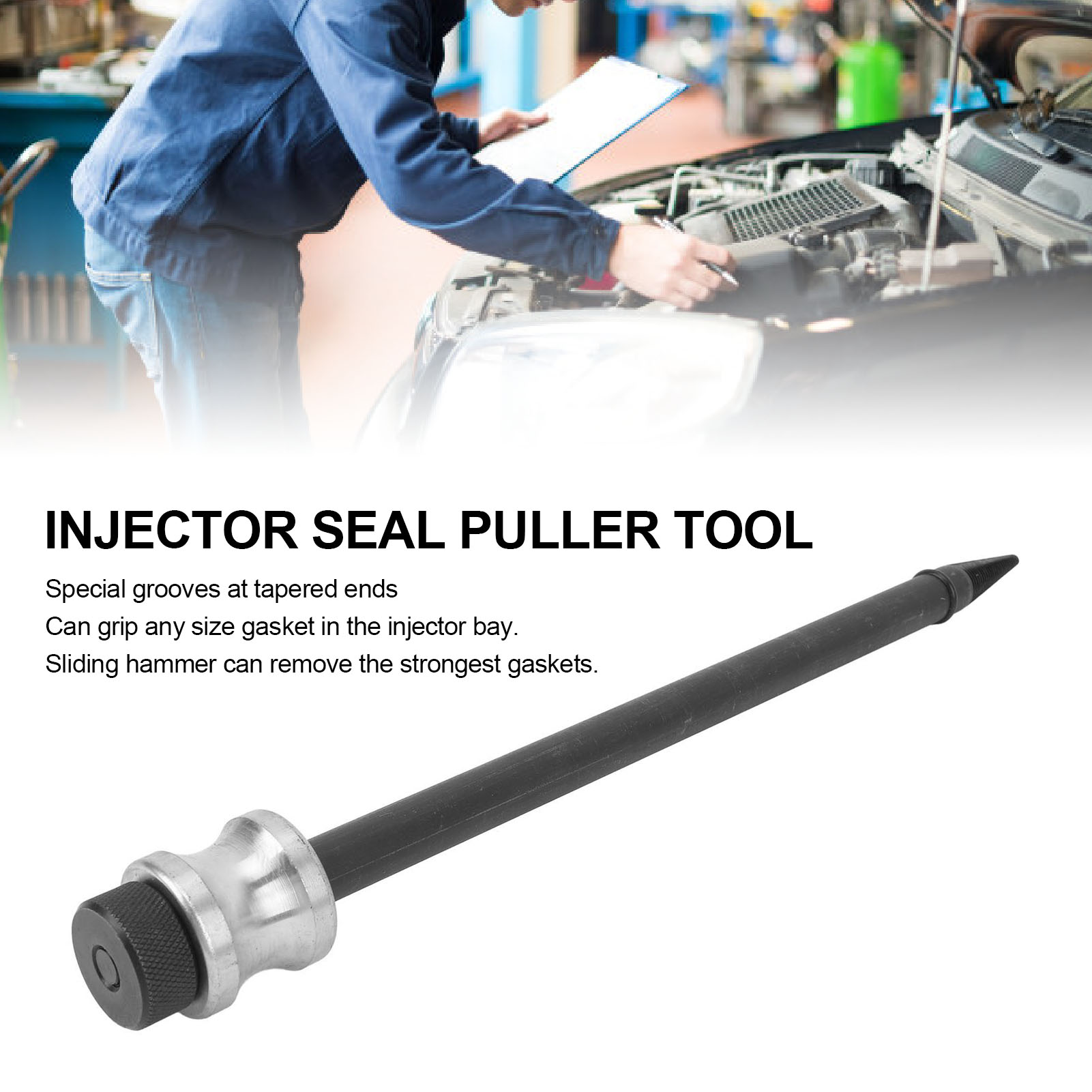 Car Injector Seal Puller Steel - Fuel Injector Removal Tool Puller Slide review and price