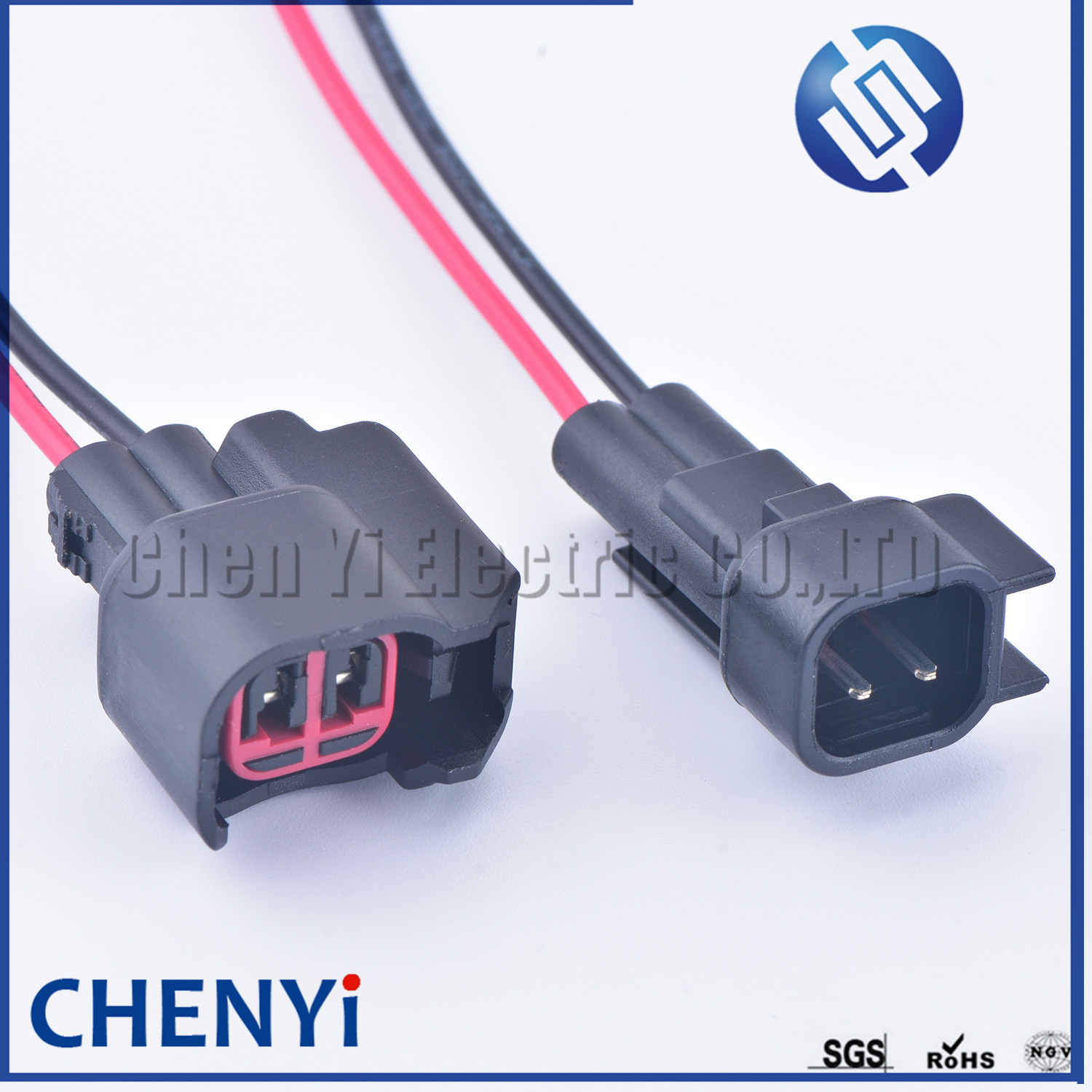2 Pin auto waterproof connecto - Fuel Injector Wiring Harness Plug Pigtail review and price