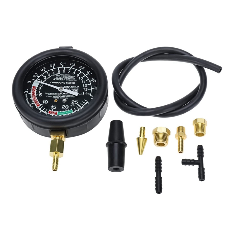 Car Vacuum and Fuel Pump Teste - Fuel Pump Pressure Vacuum Tester Gauge review and price