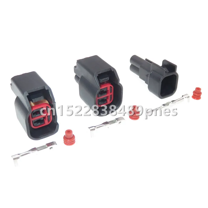 2 Pole EV6 EV14 USCAR Fuel Inj - Fuel Injector Wiring Harness Plug Pigtail review and price