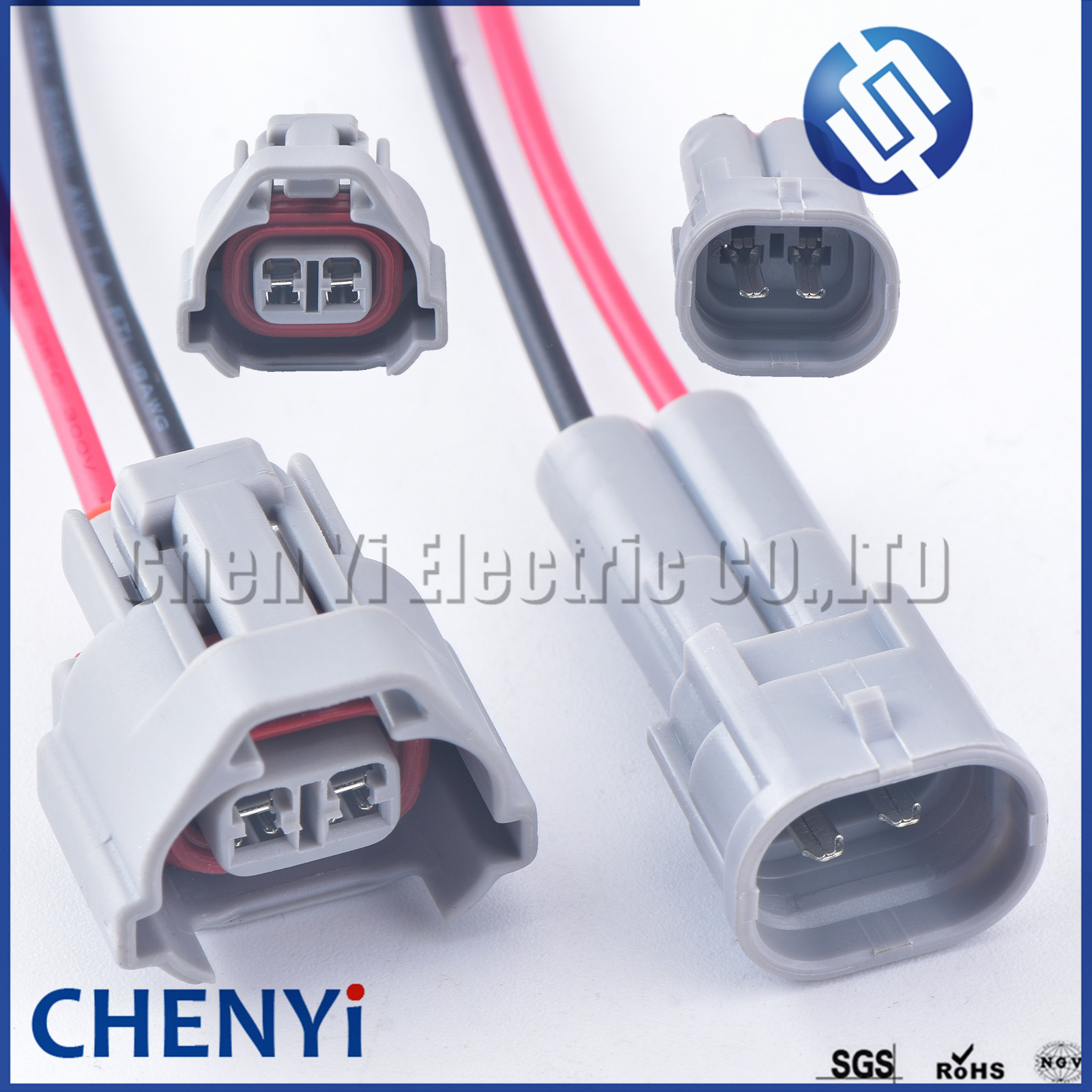2 Pin Auto Waterproof connecto - Fuel Injector Wiring Harness Plug Pigtail review and price
