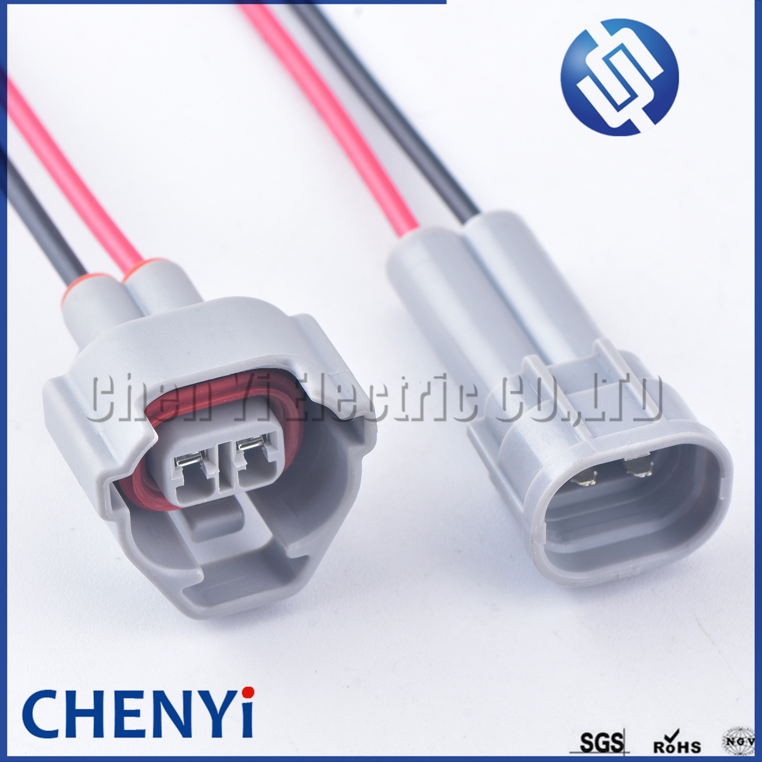 2 Pin Auto Waterproof connecto - Fuel Injector Wiring Harness Plug Pigtail review and price