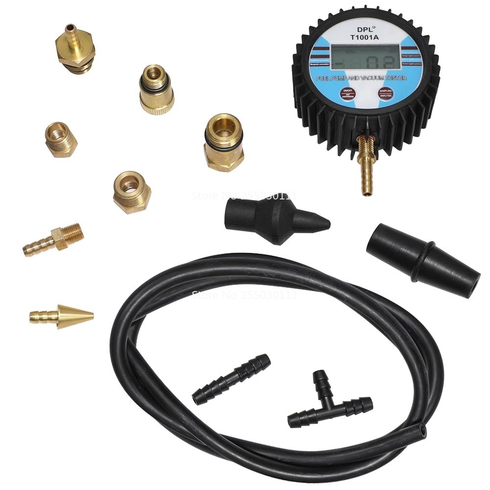 Tester Digital Vacuum Gauge Te - Fuel Pump Pressure Vacuum Tester Gauge review and price