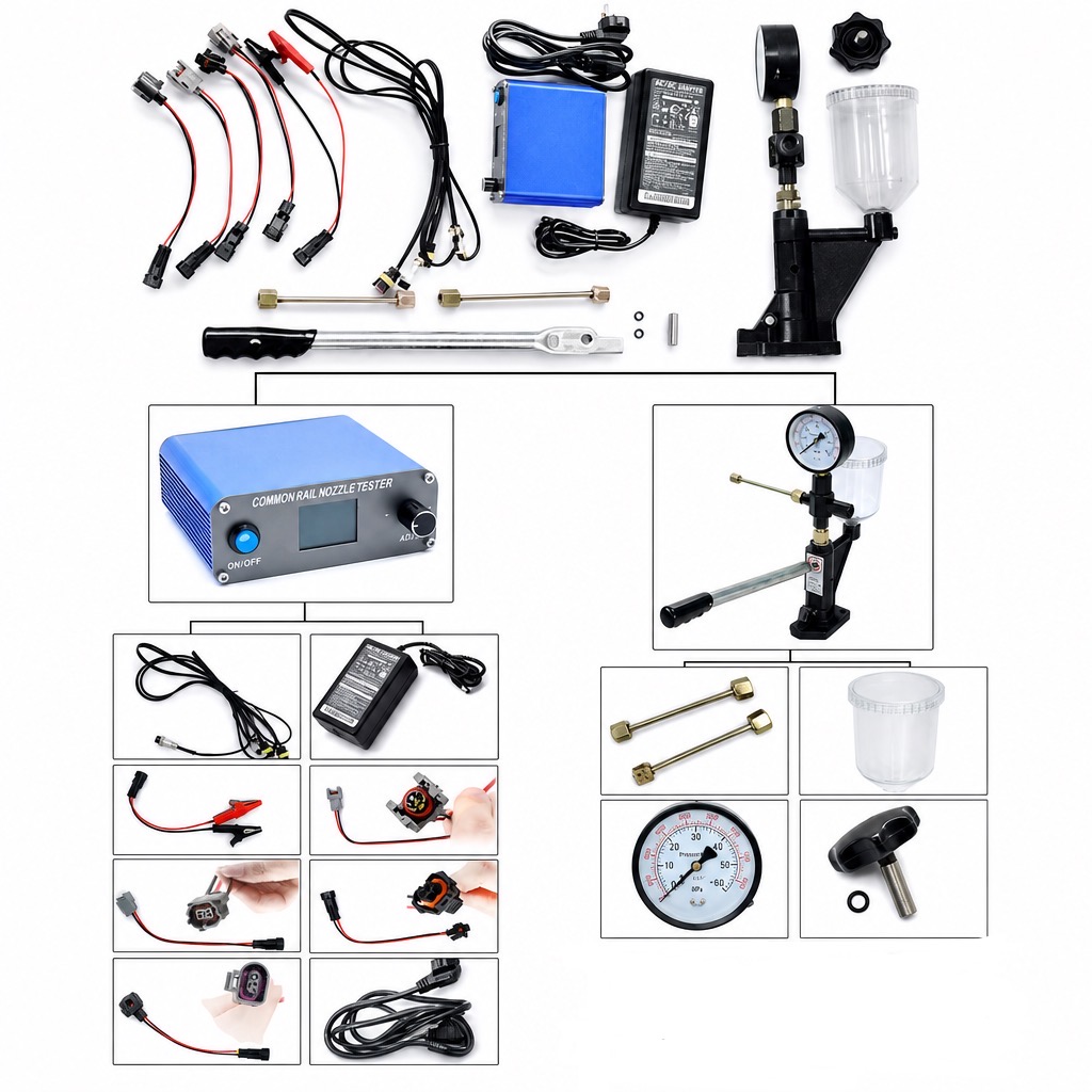 S60H Common Rail Injector Test - Diesel Common Rail Injector Tester Nozzle review and price