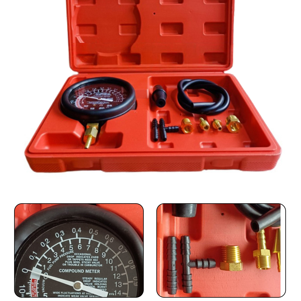 Fuel Pump And Vacuum Tester Ga - Fuel Pump Pressure Vacuum Tester Gauge review and price