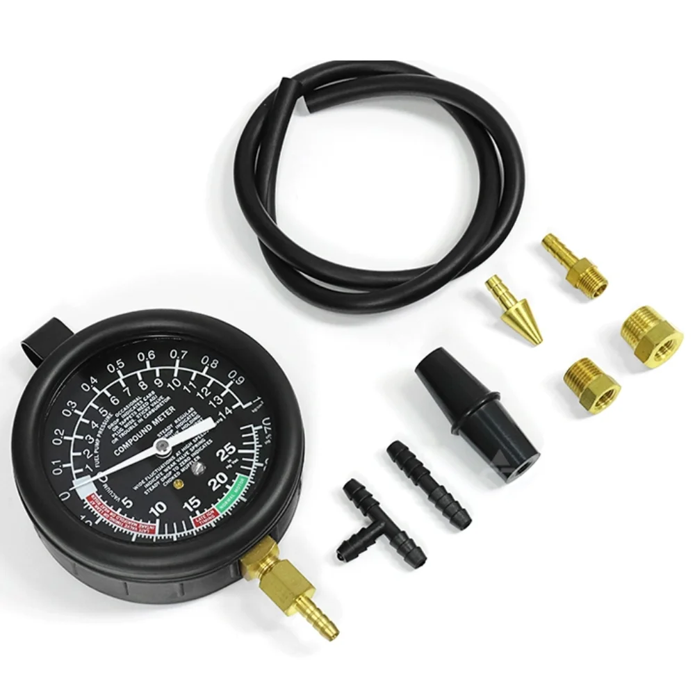 9Pcs/Set Car Vacuum Fuel Pump  - Fuel Pump Pressure Vacuum Tester Gauge review and price