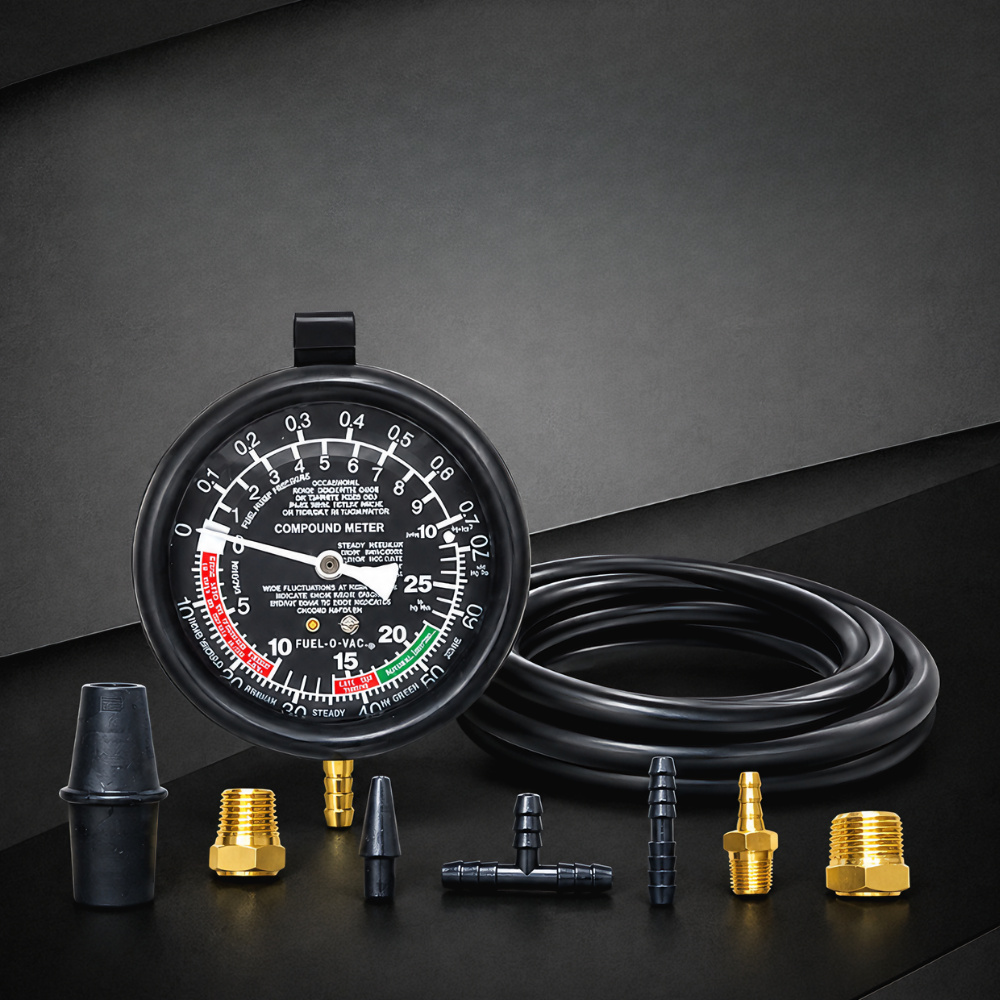 9Pcs/Set Car Vacuum Fuel Pump  - Fuel Pump Pressure Vacuum Tester Gauge review and price