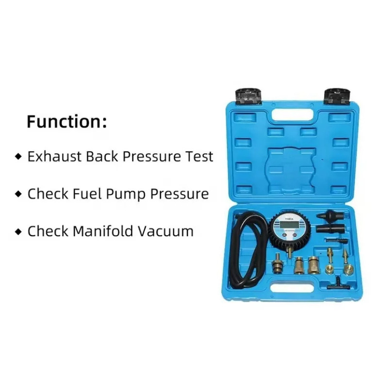 Tester Digital Vacuum Gauge Te - Fuel Pump Pressure Vacuum Tester Gauge review and price