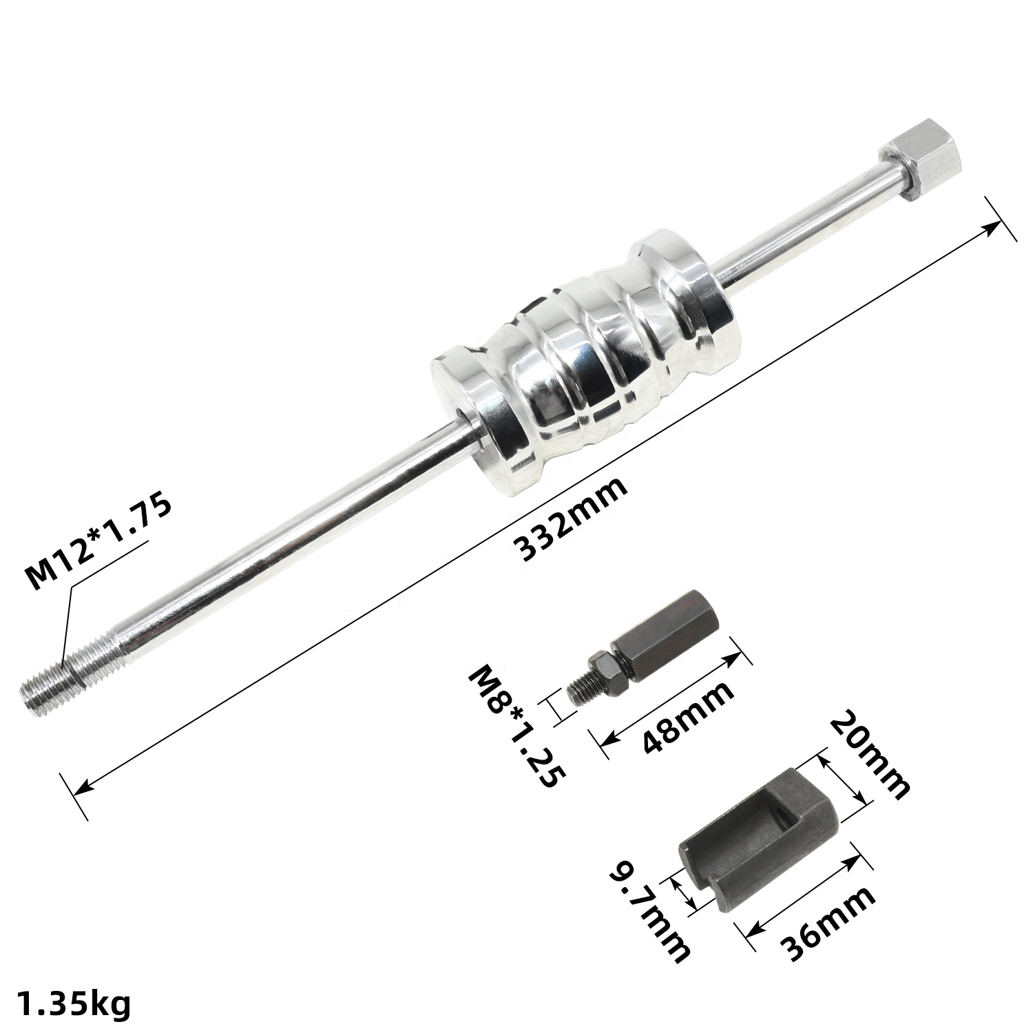 High Carbon Steel Car Fuel Inj - Fuel Injector Removal Tool Puller Slide review and price