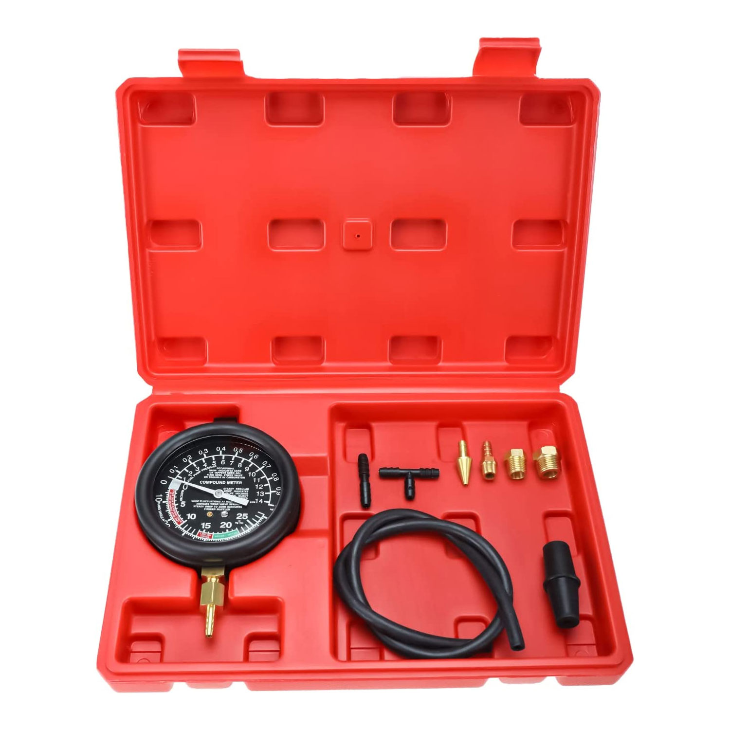 Auto Engine Vacuum Pressure Te - Fuel Pump Pressure Vacuum Tester Gauge review and price