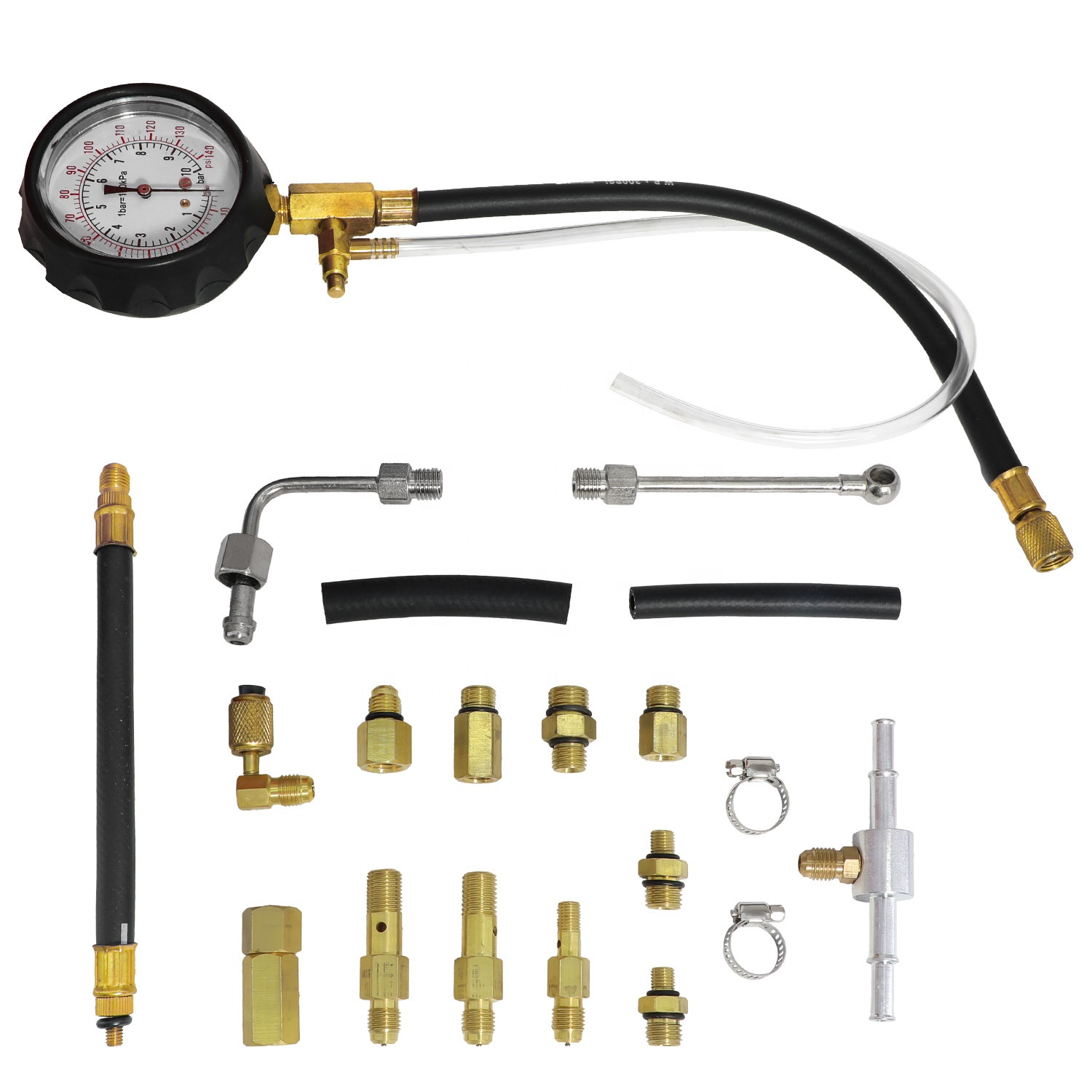 Engine Vacuum & Fuel Pressure  - Fuel Pump Pressure Vacuum Tester Gauge review and price